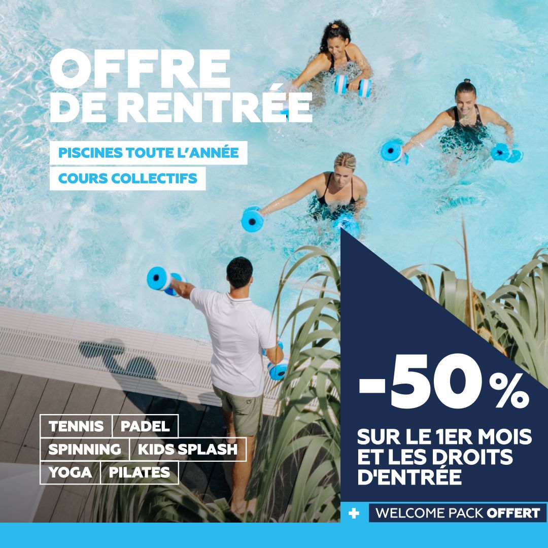 Offre de rentrée -50% au Mouratoglou Country Club
